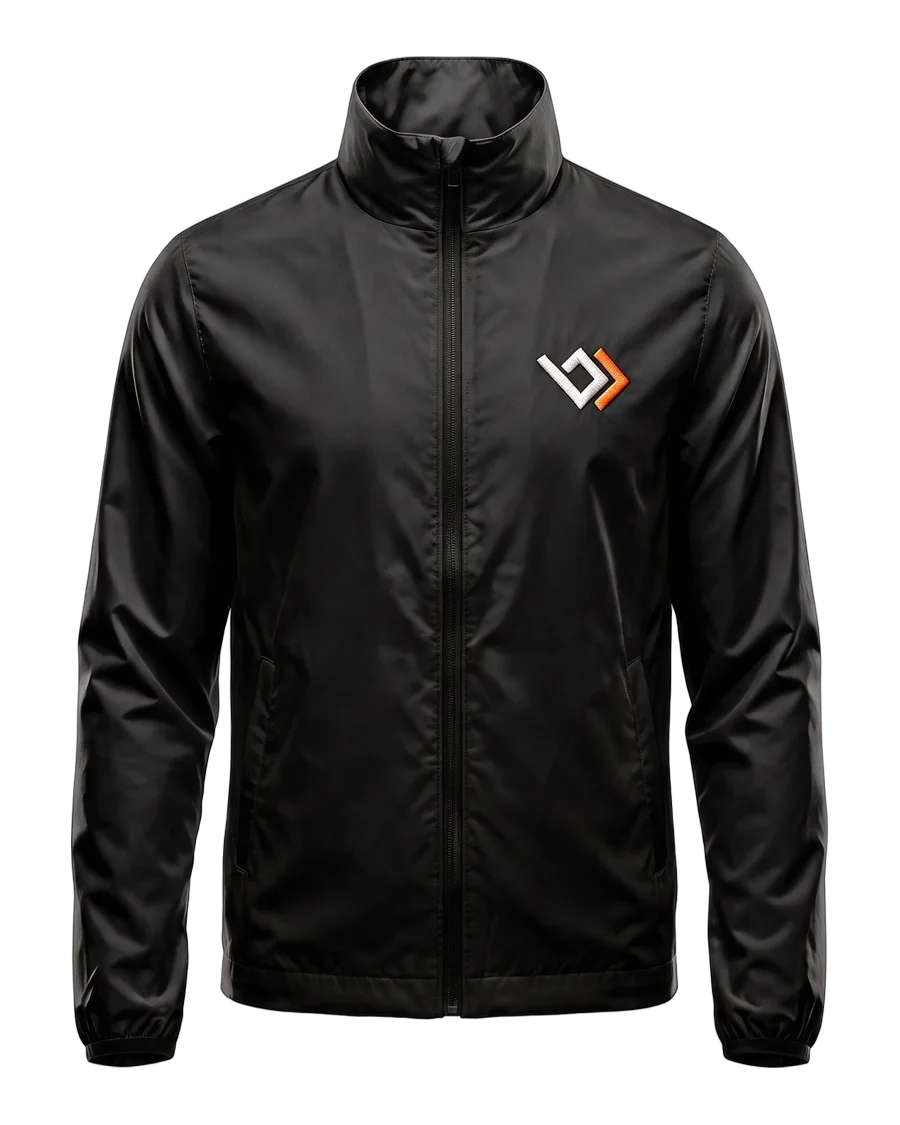Jaqueta Nylon da linha Inverno, mockup personalizado